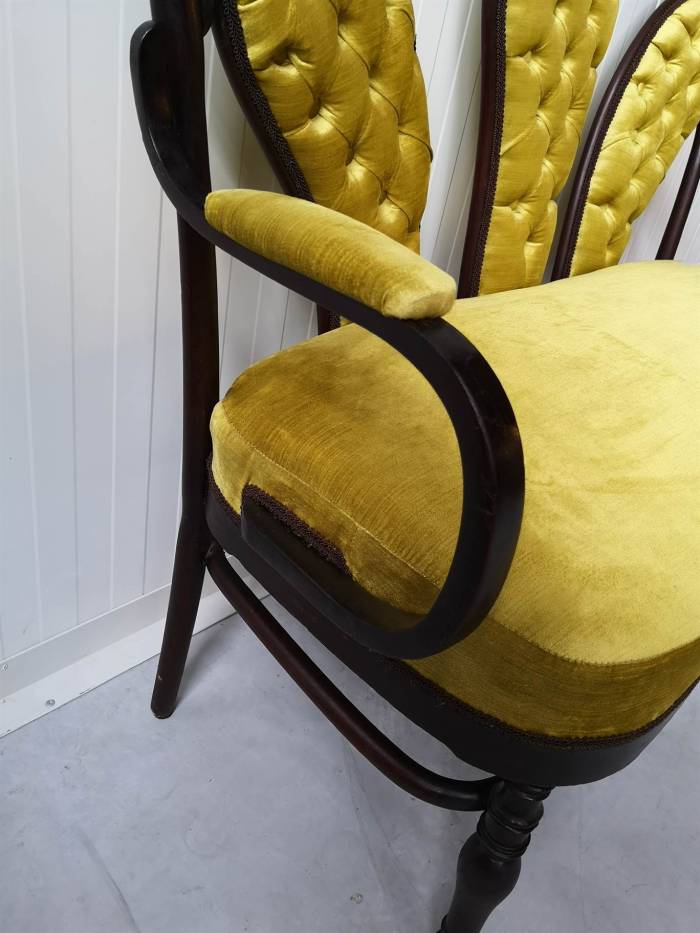 Canapé Thonet unique et ancien 