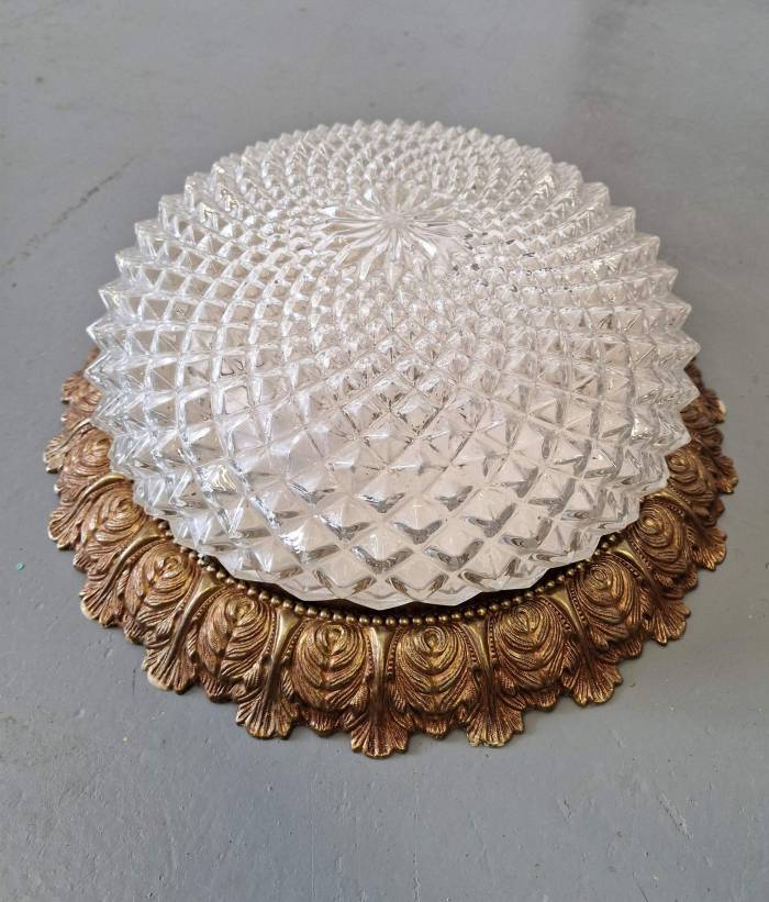 Ceiling lamp. Belgium.1970s