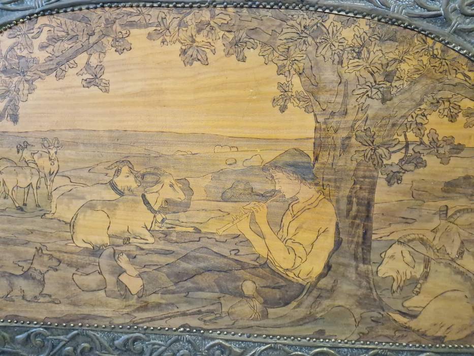 Art Nouveau painting "Shepherd"