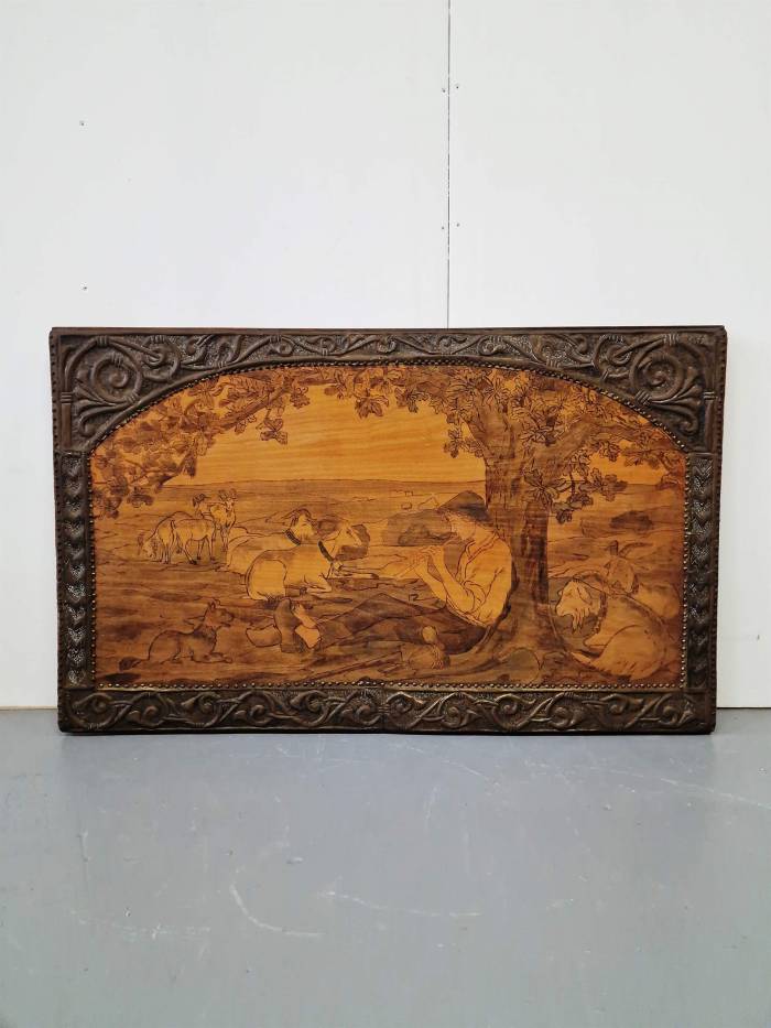 Art Nouveau painting "Shepherd"