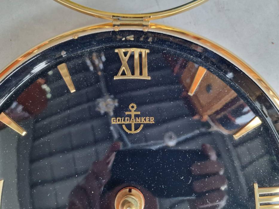 Wall clock "Gold anker"