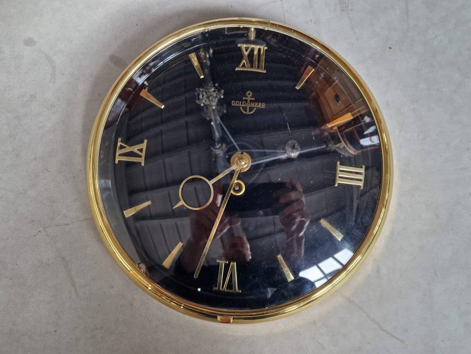 Wall clock "Gold anker"