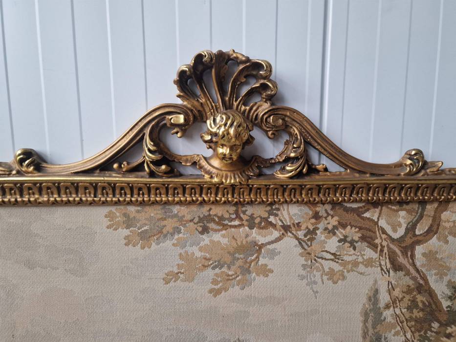 Beautiful mirror with tapestry