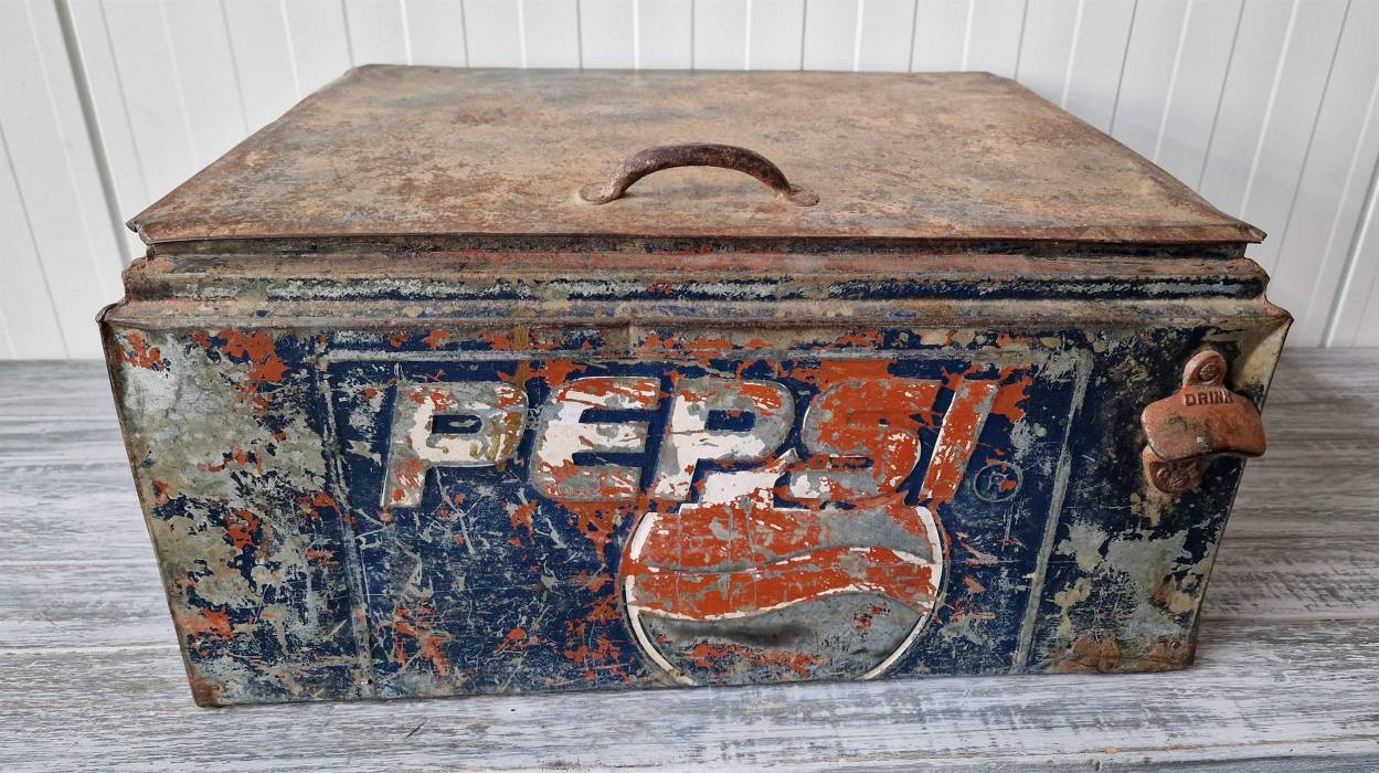 Glacière PEPSI ancienne 