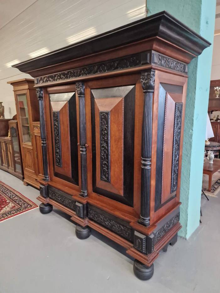Large mahogany cabinet