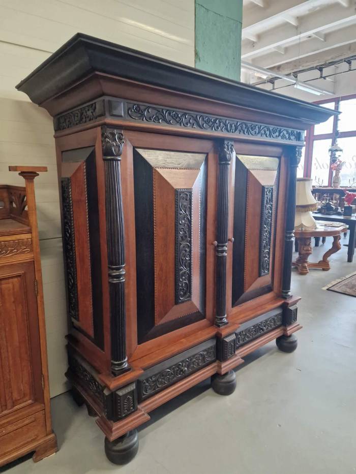Large mahogany cabinet