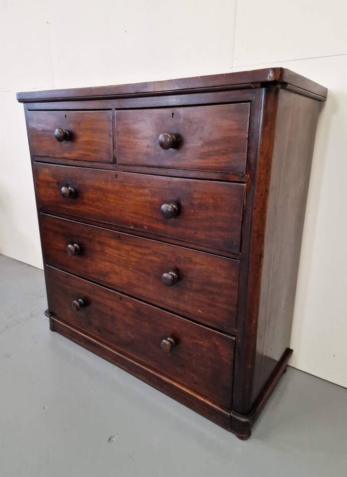 Large and antique chest of drawers