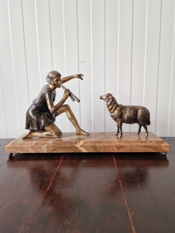 Figure "Girl and Sheep"