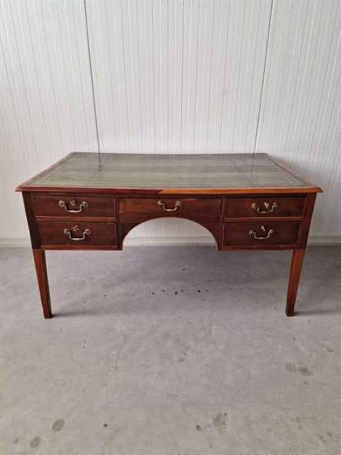 Restored antique two-sided desk