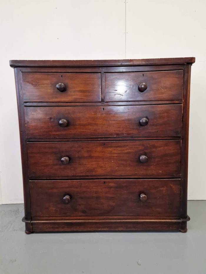 Large and antique chest of drawers