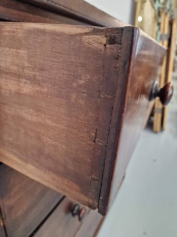 Large and antique chest of drawers
