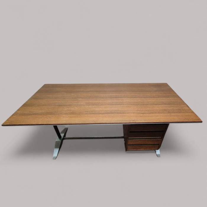 Modern Executive Desk by Alberto Rosselli and Gio Ponti for Arflex, 20th Century