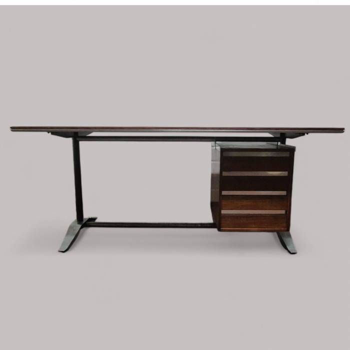 Modern Executive Desk by Alberto Rosselli and Gio Ponti for Arflex, 20th Century