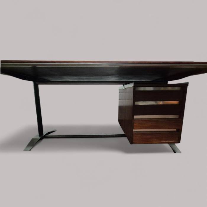 Modern Executive Desk by Alberto Rosselli and Gio Ponti for Arflex, 20th Century