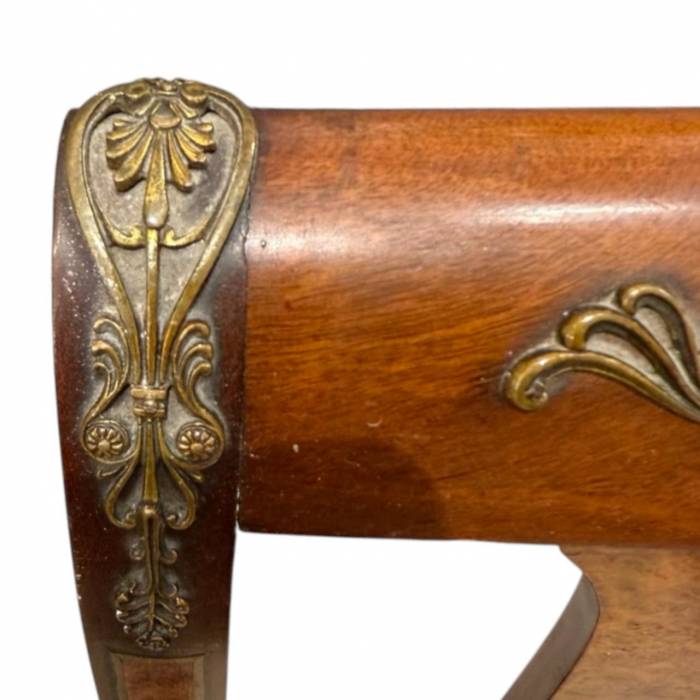Pair of Empire Side Chairs, 19th Century