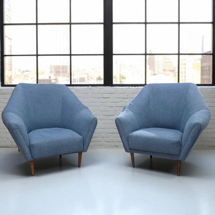 Pair of Lounge Chairs, Ico Parisi for Ariberto Colombo, 20th Century