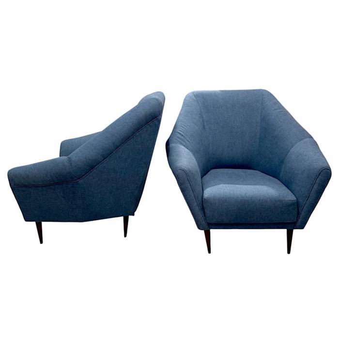 Pair of Lounge Chairs, Ico Parisi for Ariberto Colombo, 20th Century