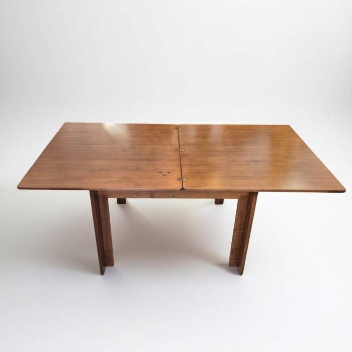 Afra & Tobia Scarpa Folding Dining Table for Cassina, Model 778, 20th Century