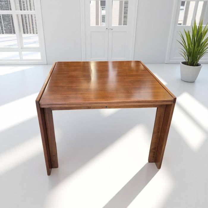 Afra & Tobia Scarpa Folding Dining Table for Cassina, Model 778, 20th Century