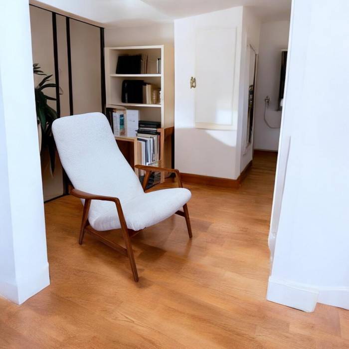 Alf Svensson for Fritz Hansen Two-Position Reclining Chair, 20 Century