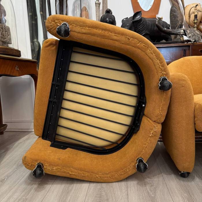 Chairs by Eugenio Gerli for Tecno PS 142, 1970`s