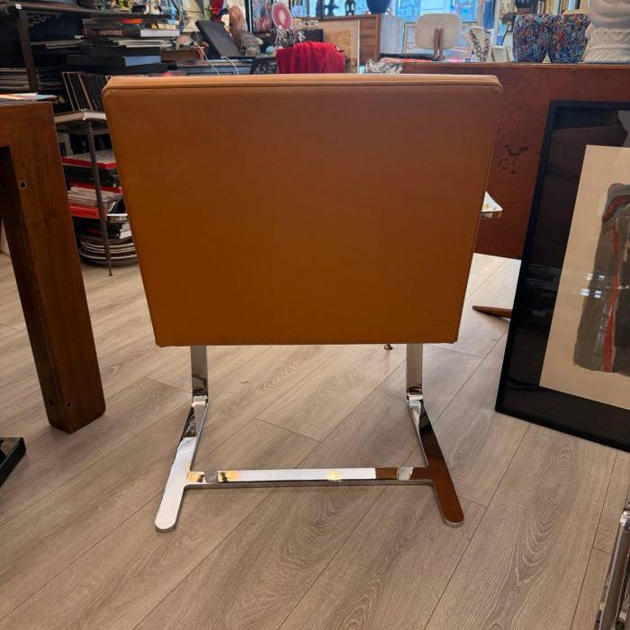 Set of BRNO Chairs by Mies van der Rohe, Knoll Edition` 1980