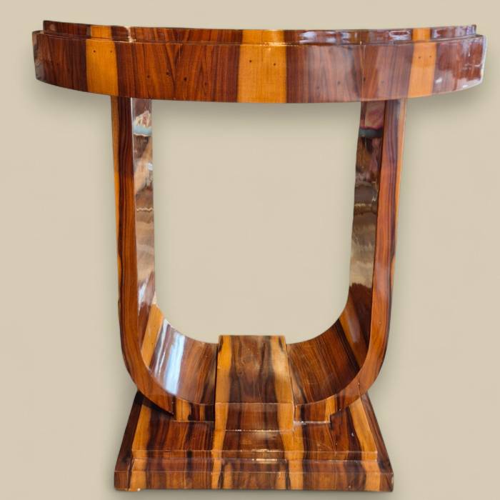 Console Art Déco en bois, France, XXe siècle 