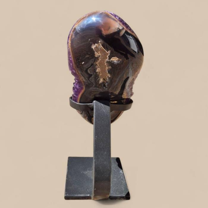 Grande fleur de stalactite d&39;améthyste naturelle – Grade A, Uruguay 