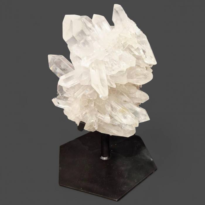 Amas monumental de cristal de roche naturel du Brésil, 30 kg, collecté vers 1980 