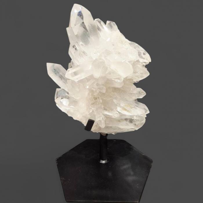 Amas monumental de cristal de roche naturel du Brésil, 30 kg, collecté vers 1980 