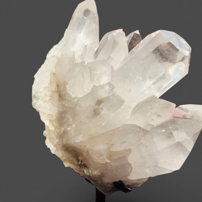 Amas monumental de cristal de roche naturel du Brésil, 30 kg, collecté vers 1980 