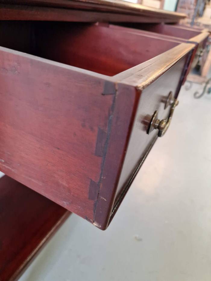 Mahogany console