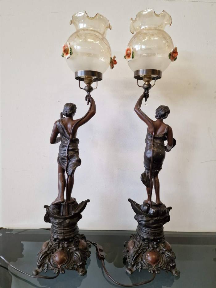 Paire de lampes de table 