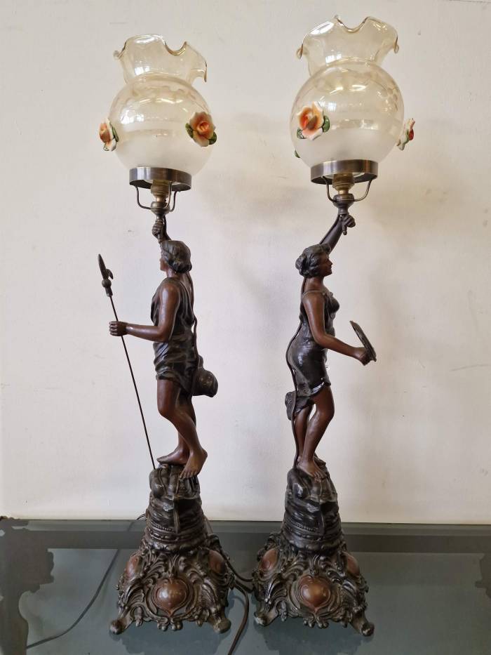 Paire de lampes de table 