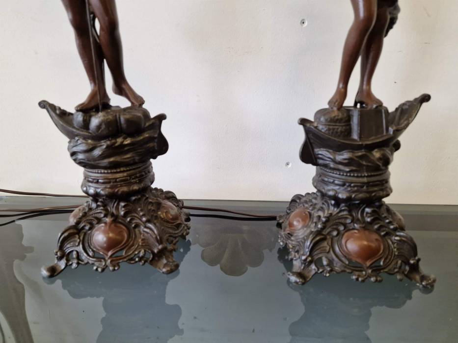 Paire de lampes de table 