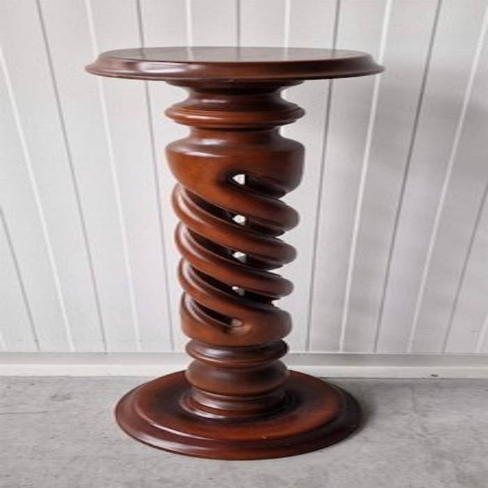 Colonne de podium en bois 