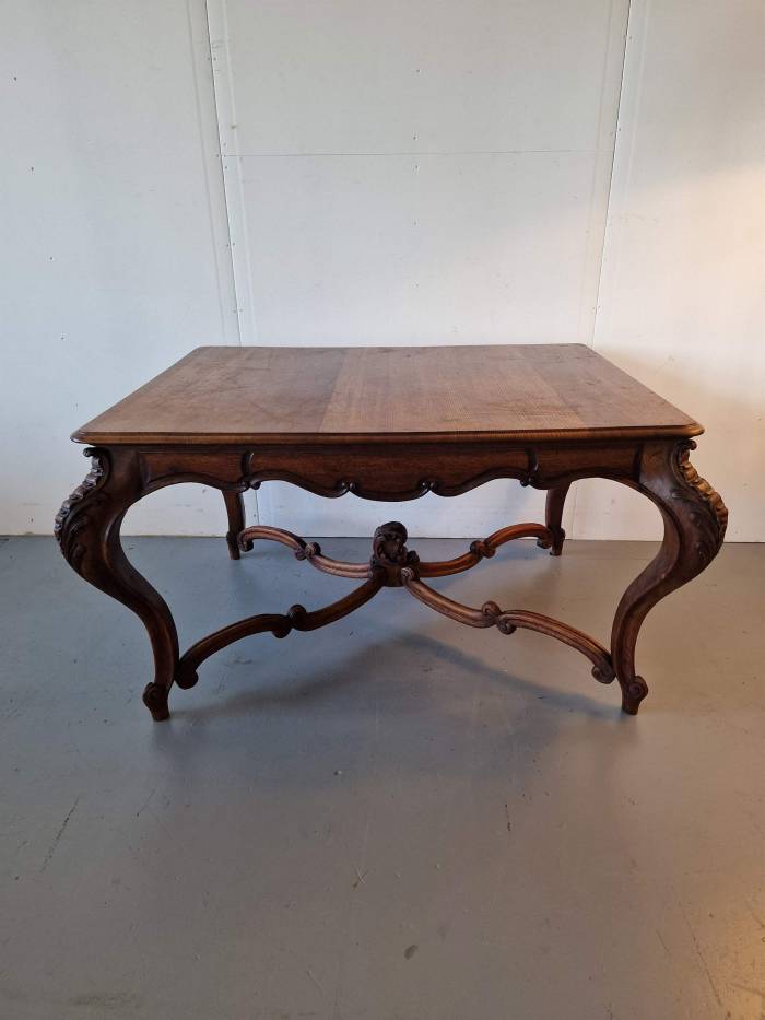 Table à manger en chêne avec rallonges 