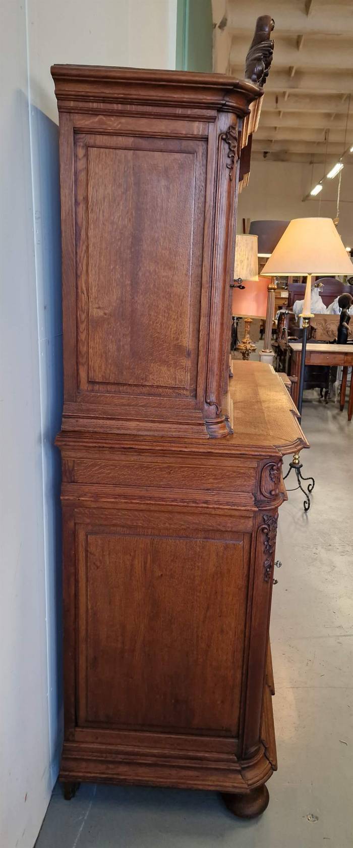 Beautiful oak display case
