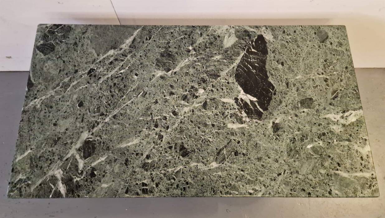 Coffee table with marble top