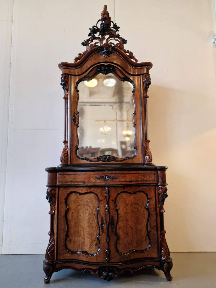 Beautifully carved cabinet