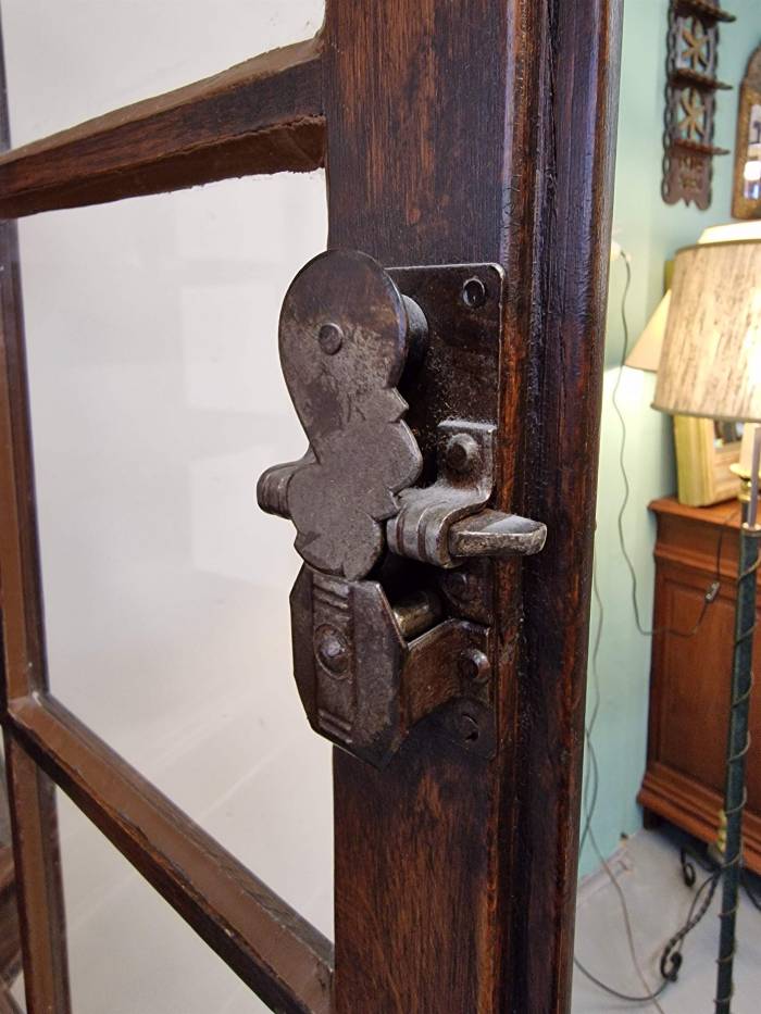 Oak bookcase - display case