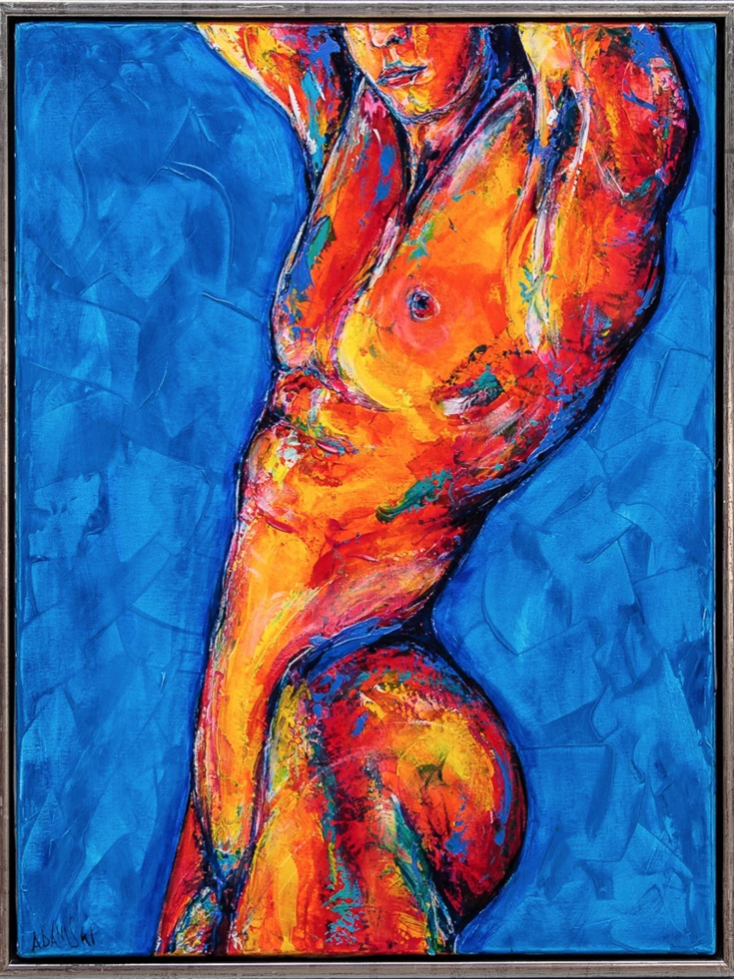 The-painting-Nude-Model-Antoni-Adamski