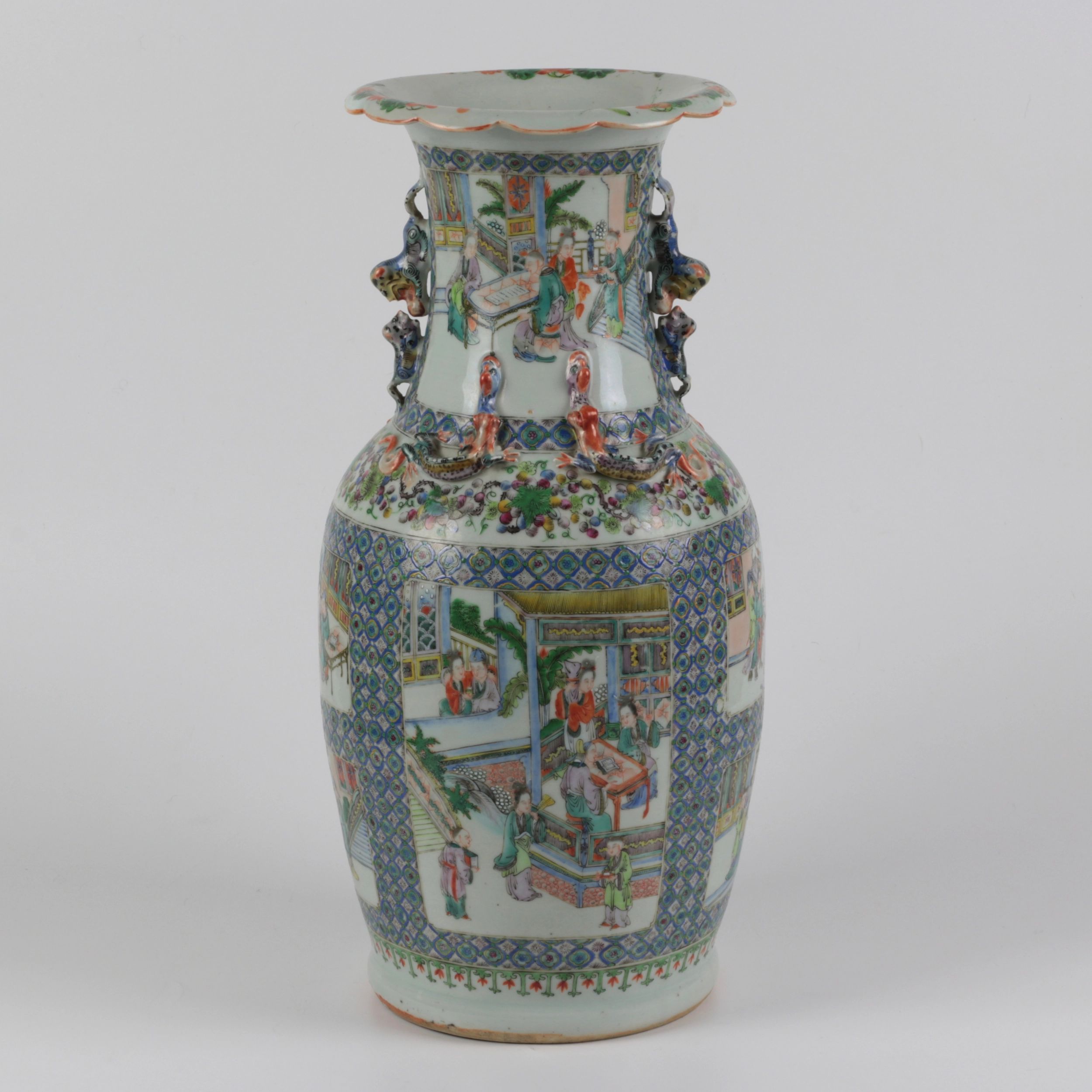 Vase-en-porcelaine-chinoise-du-19ème-siècle