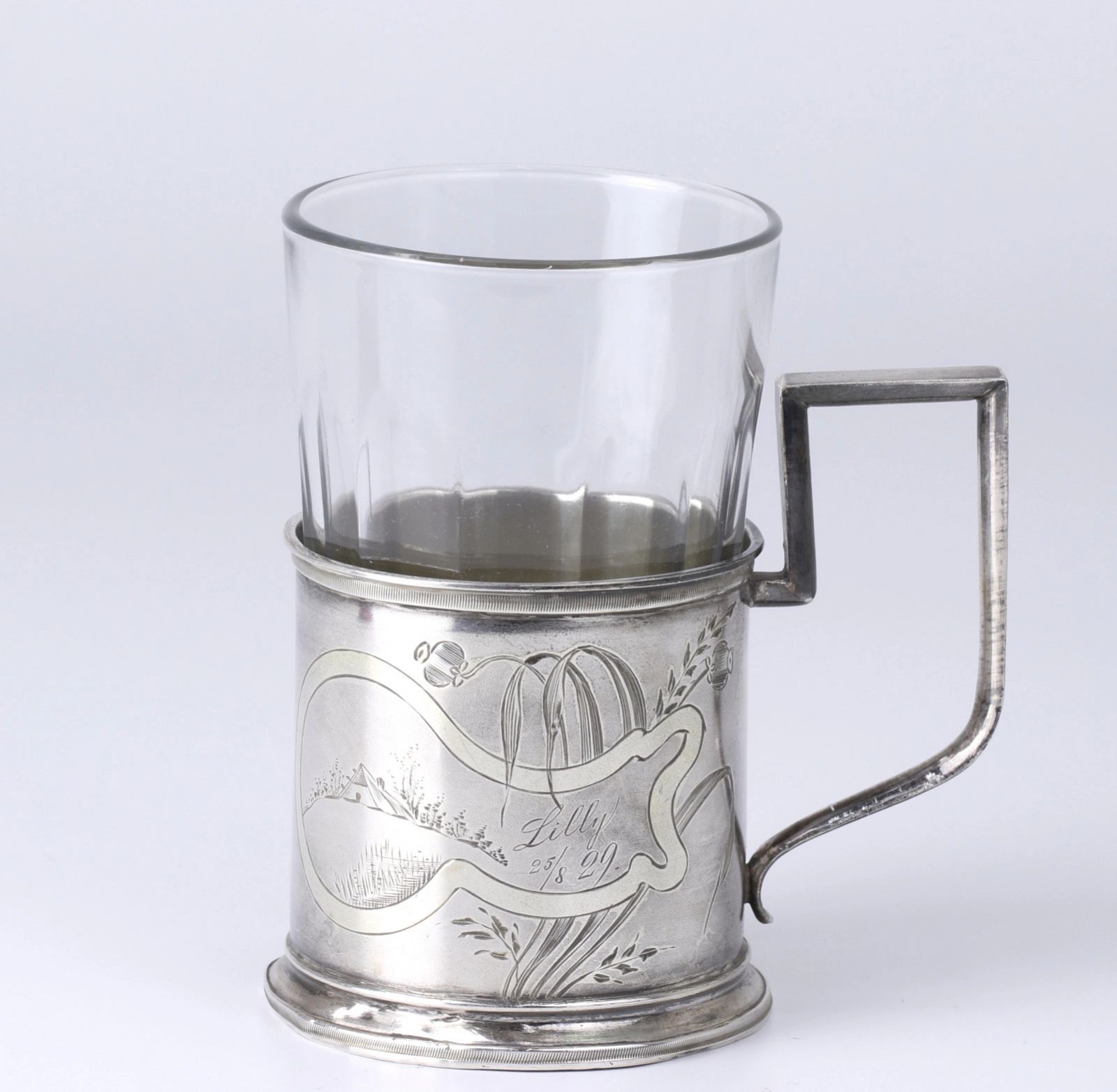 Silver-cup-holder-Royal-Russia