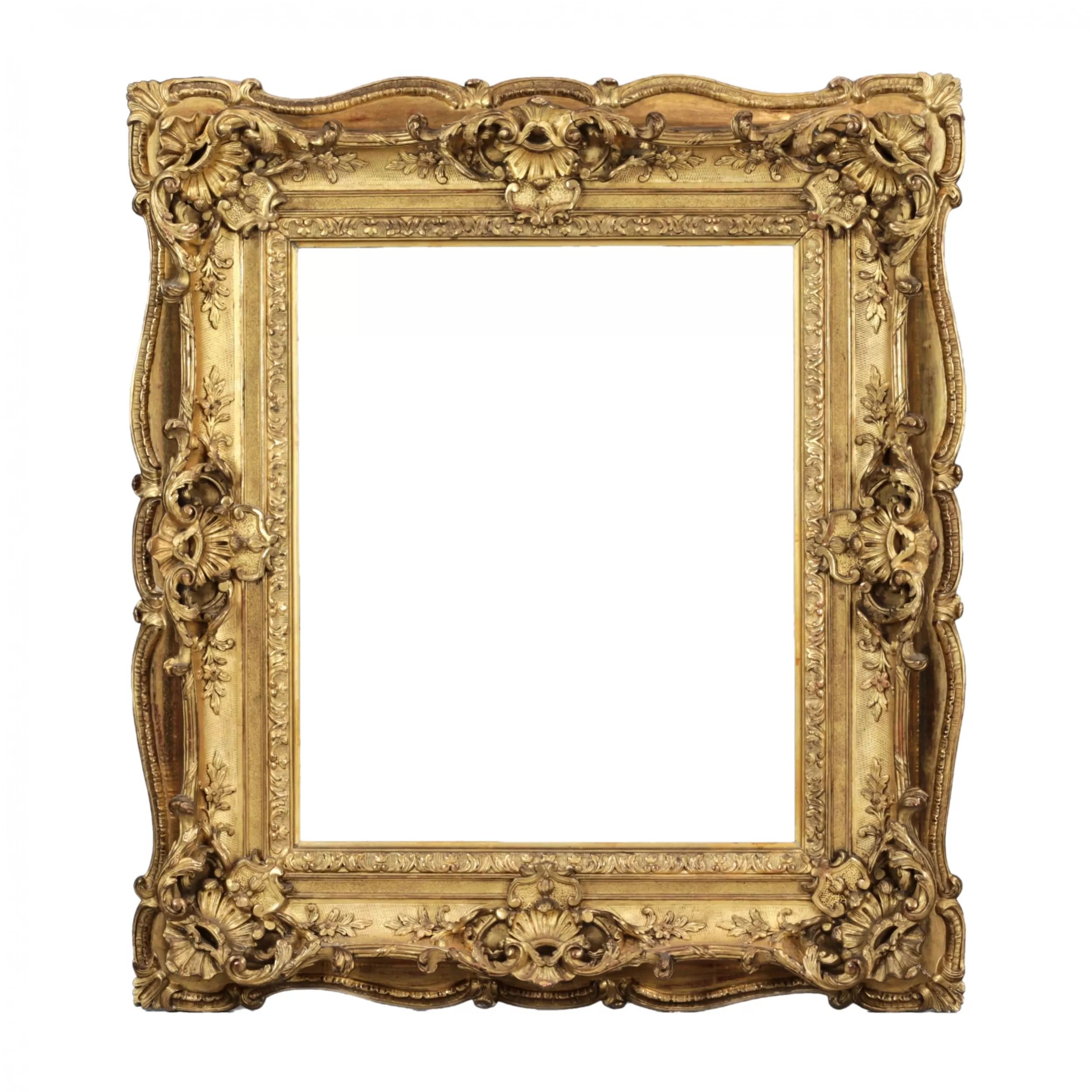 Large-frame-in-Louis-XVI-style-France-19th-century