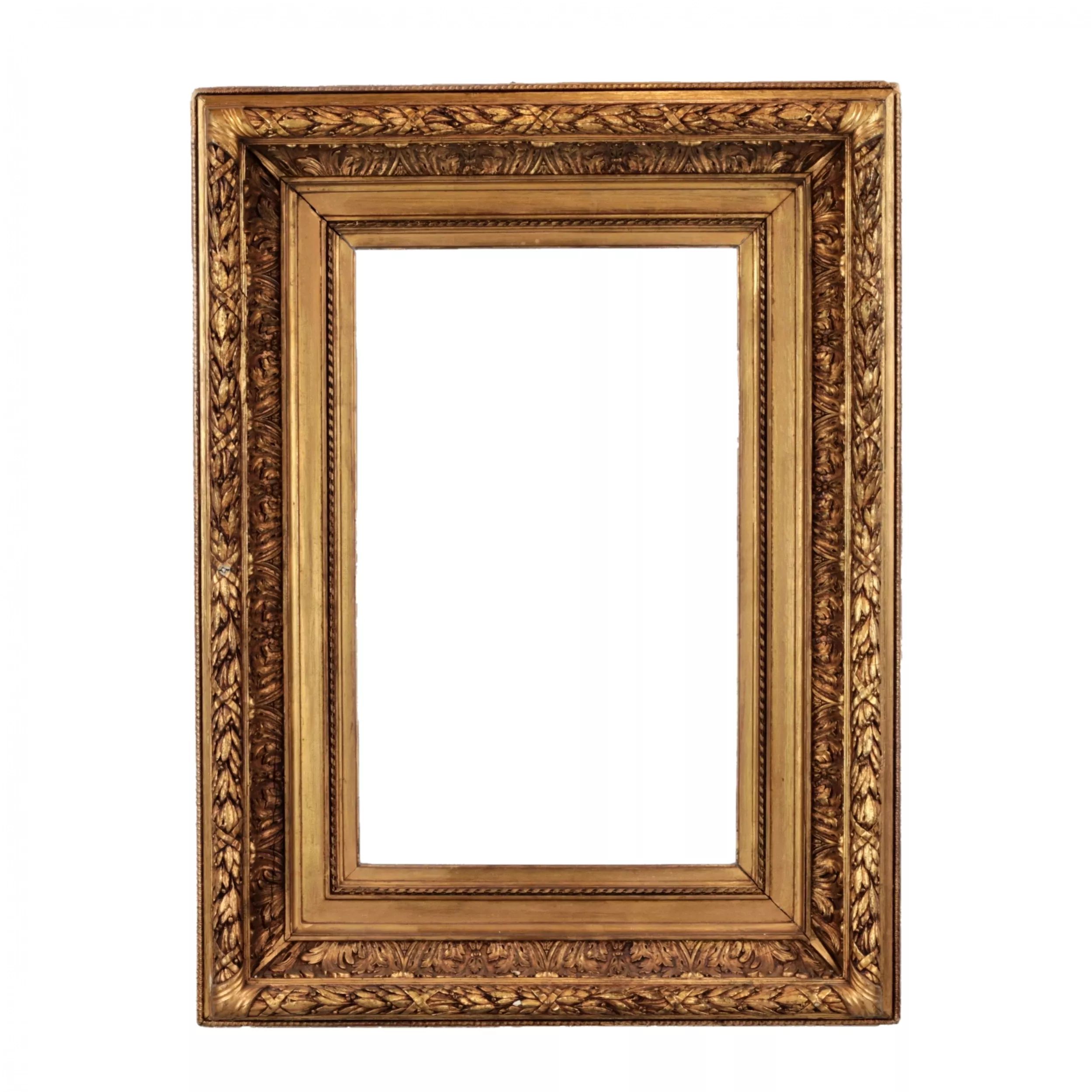 Frame-with-rich-decoration-19th-century-