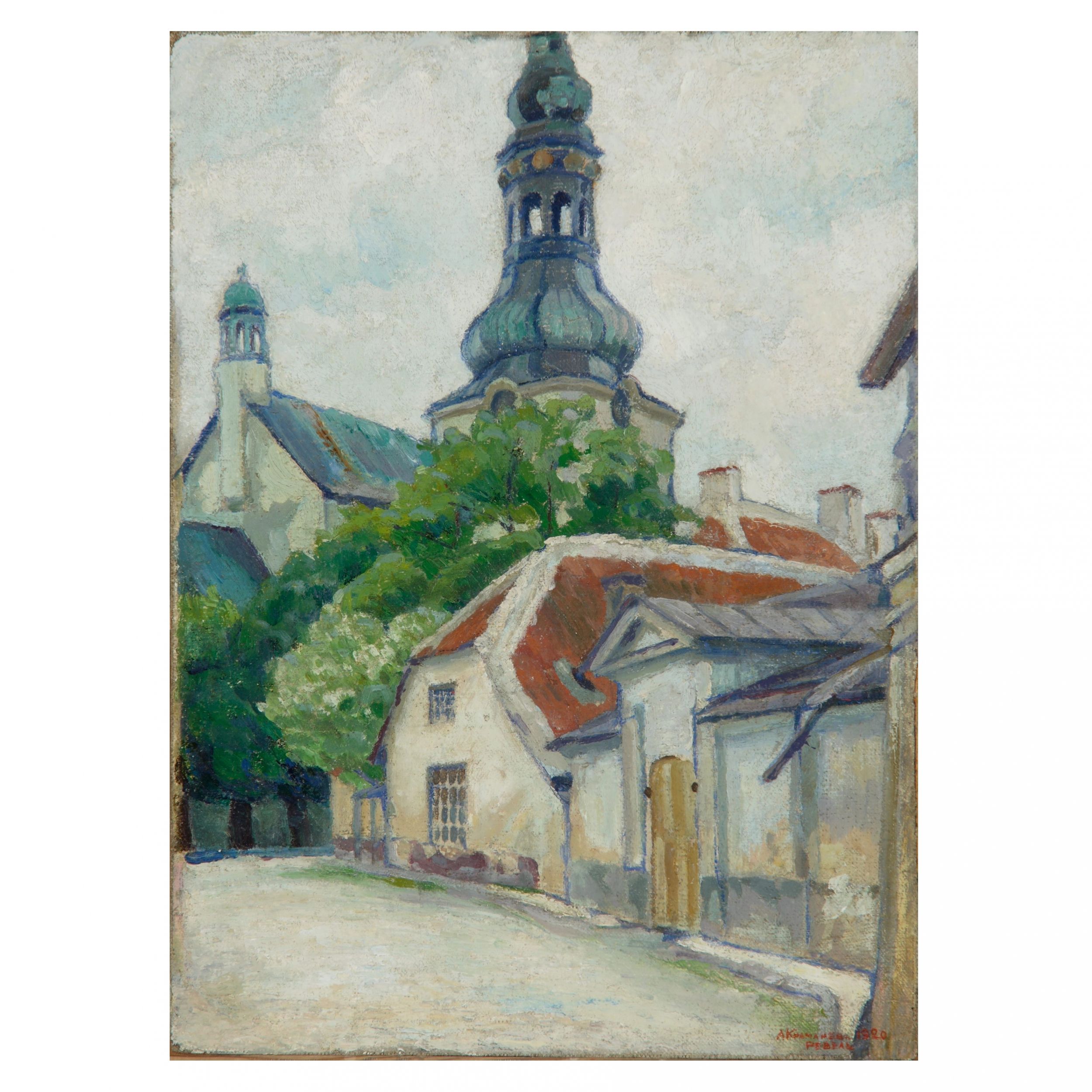 Se-délecter-La-cathédrale-du-Dôme-Alexander-Yakovlevich-Kramarev--1886-1975-
