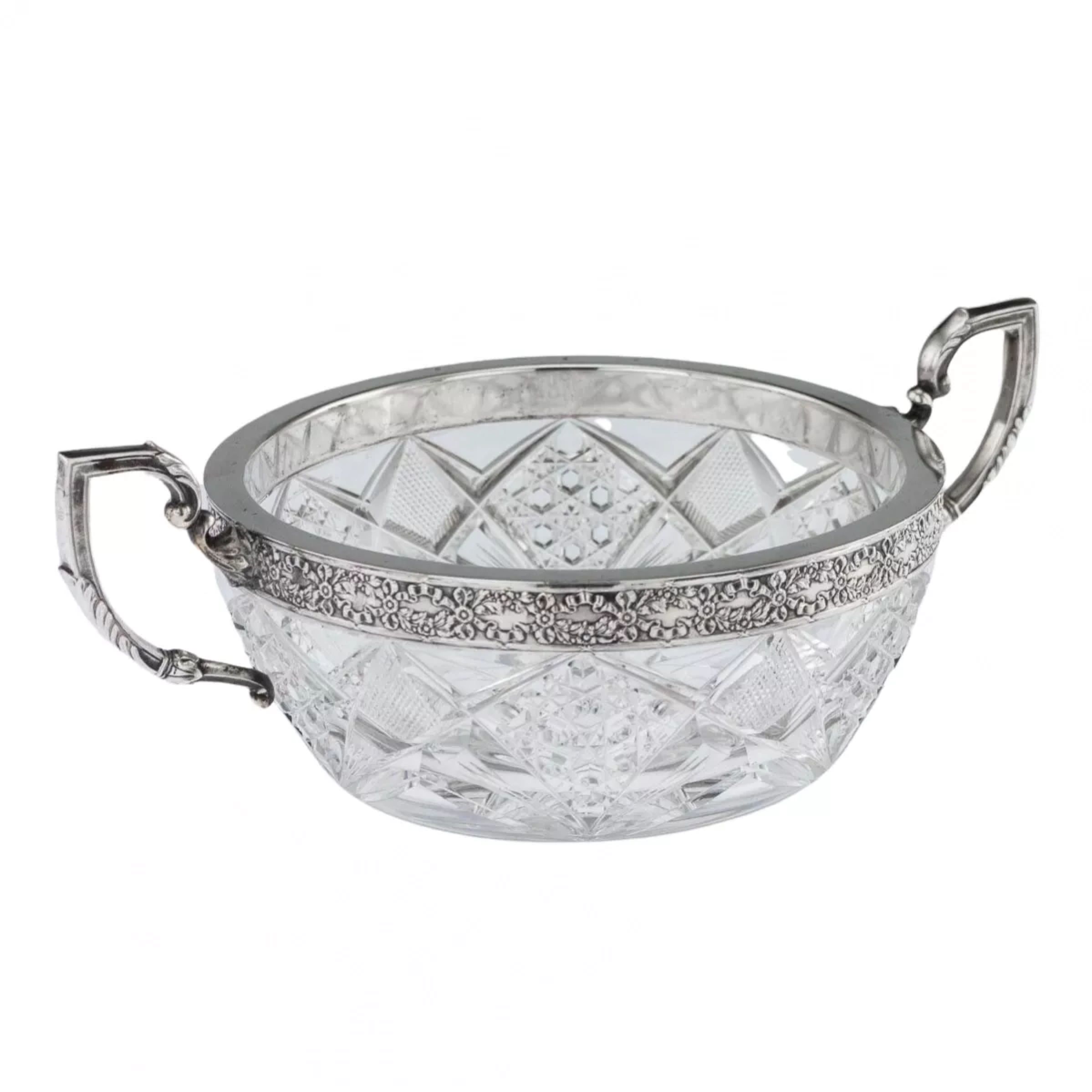 Russian-crystal-vase-in-silver-15-Petersburg-artel-