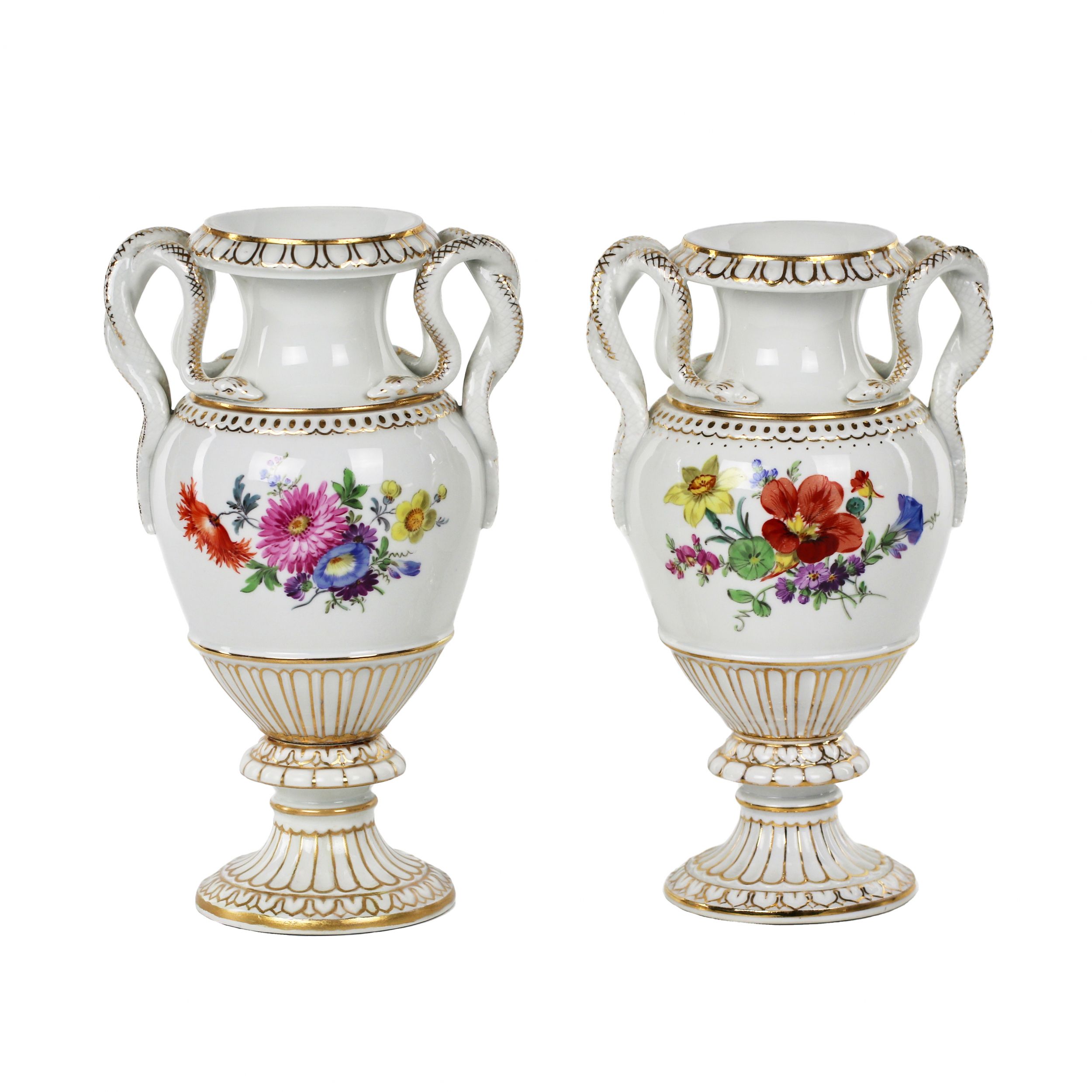 Pair-of-Meissen-porcelain-vases-