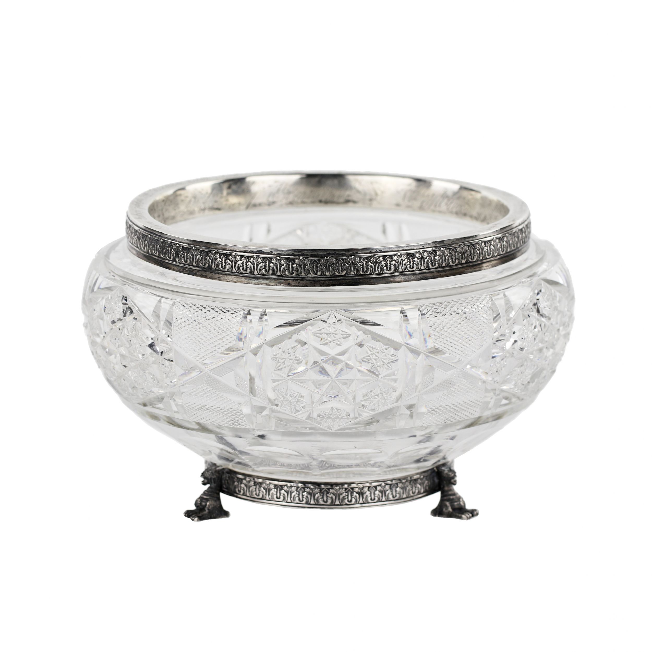 Heavy-crystal-candy-bowl-in-silver-Russian-work-at-the-turn-of-the-19th-20th-centuries-